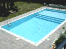 Swimminpool im Garten