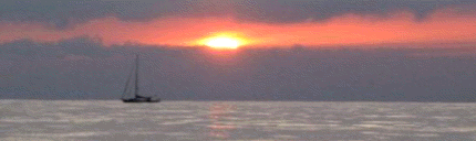 Sonnenuntergang am Meer